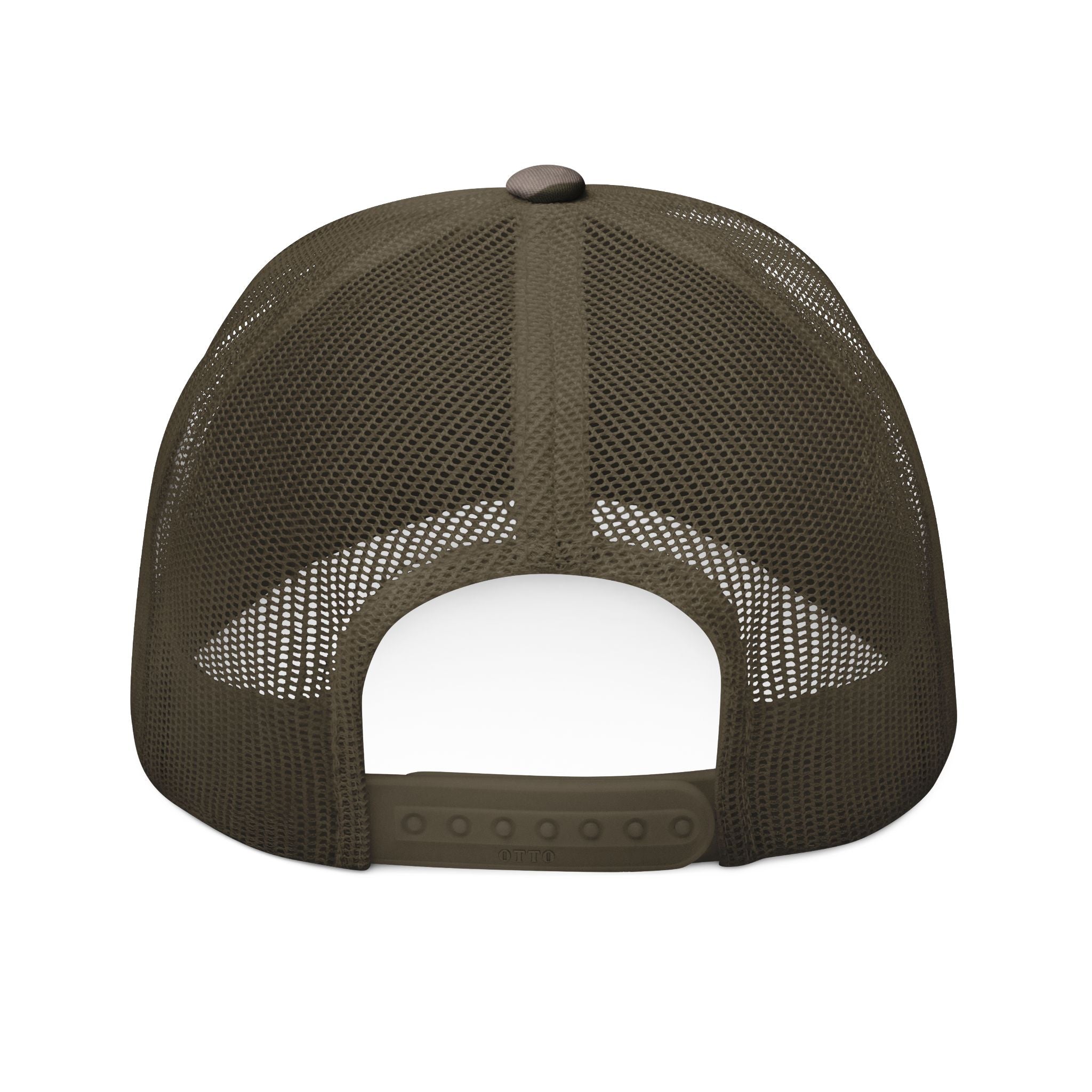 Camouflage Embroidered Buffalo Cap