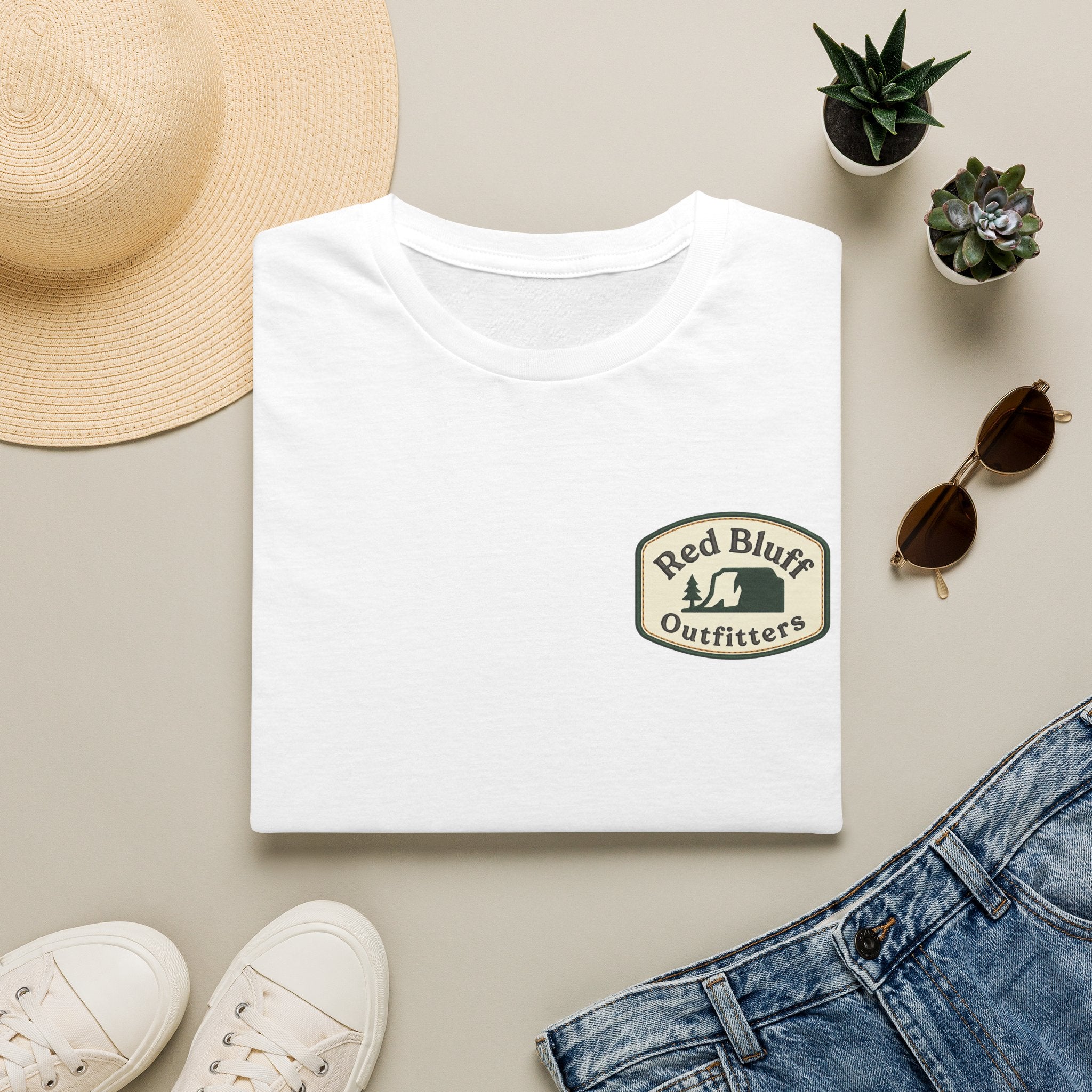 Red Bluff Outfitters T-Shirt — Vintage Outdoor Logo Tee