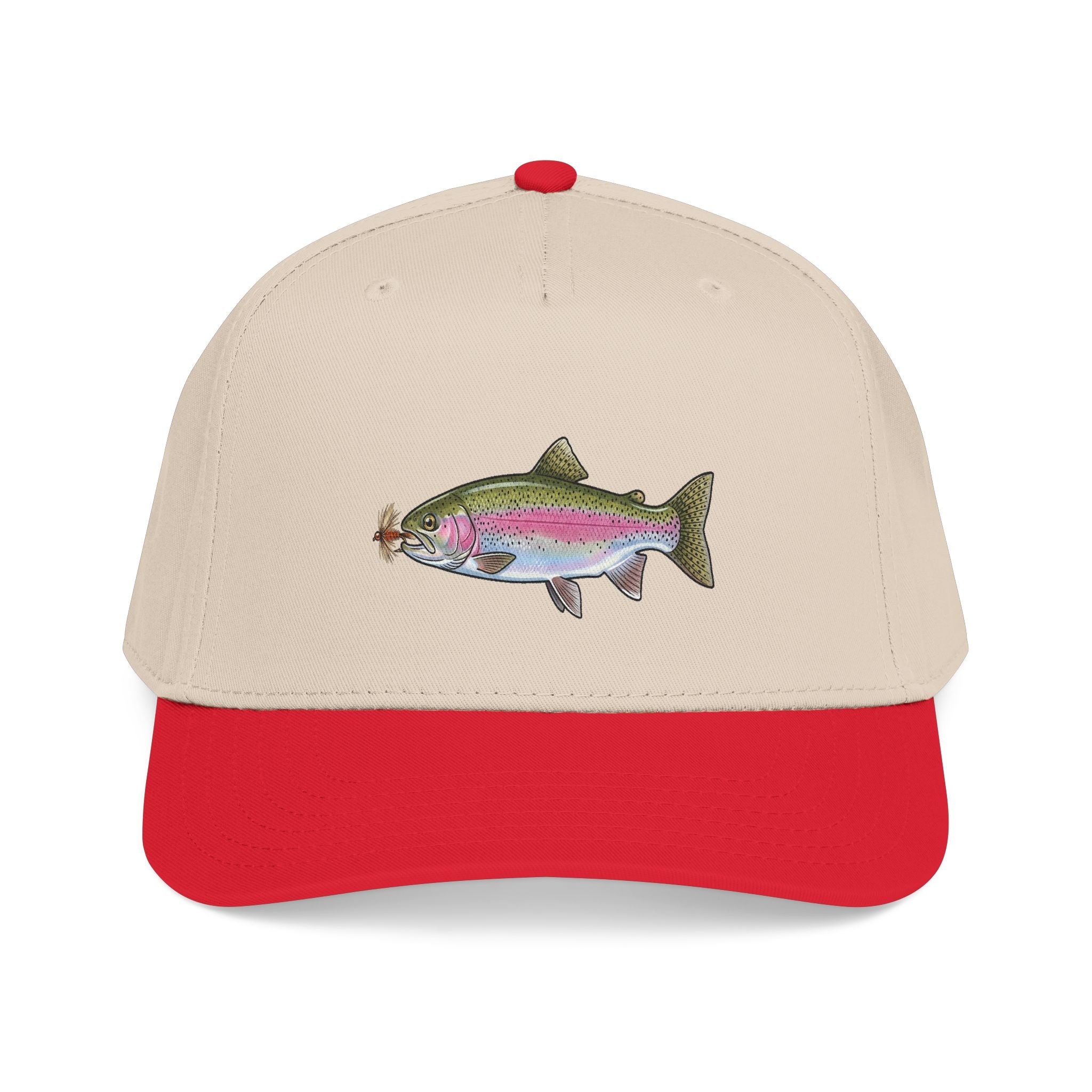 Rainbow Trout Baseball Cap — Fishing Hat for Anglers