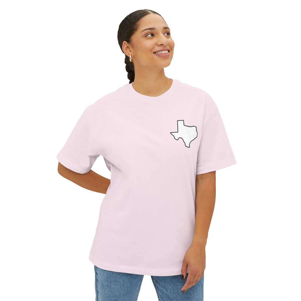 Longhorn Skull Texas Tee — Western Cowboy Oversized Boxy Shirt