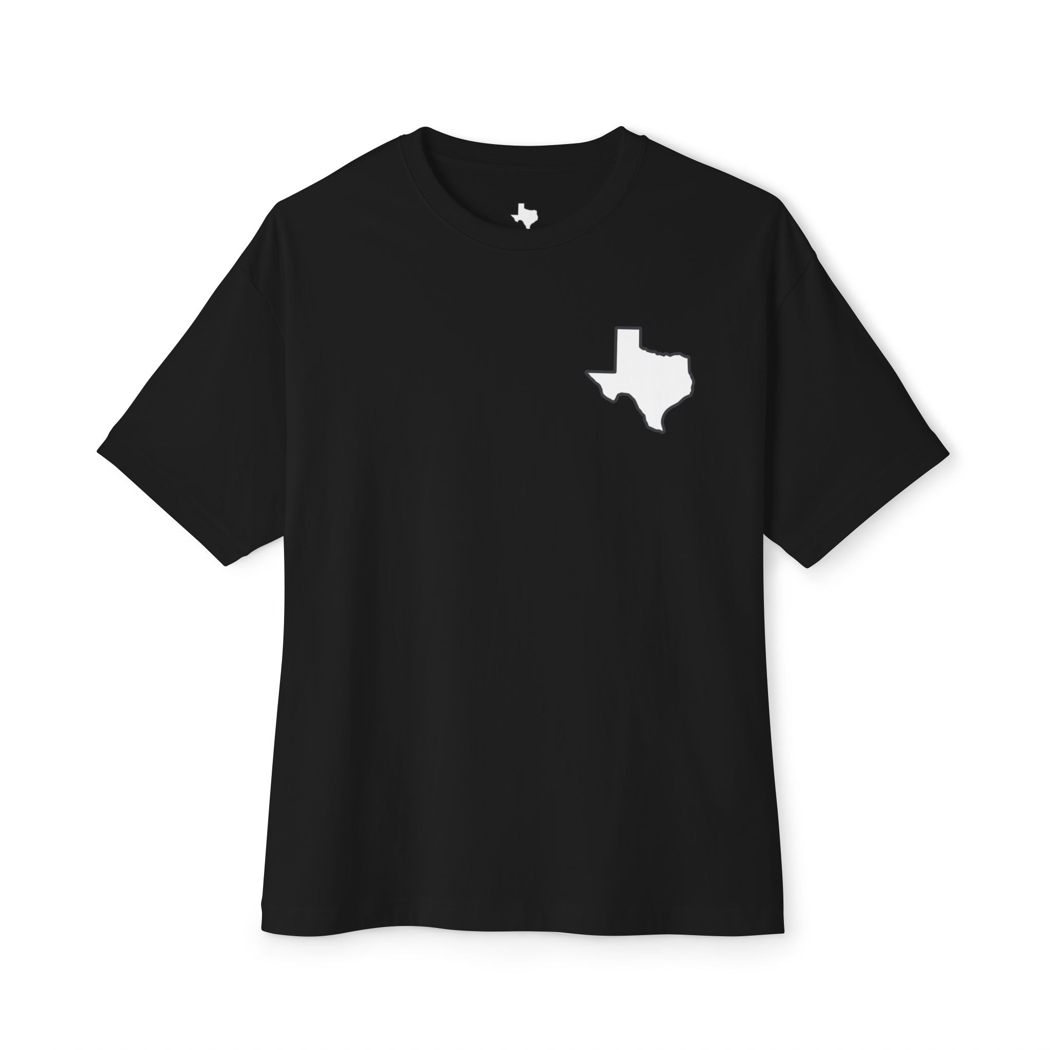 Longhorn Skull Texas Tee — Western Cowboy Oversized Boxy Shirt