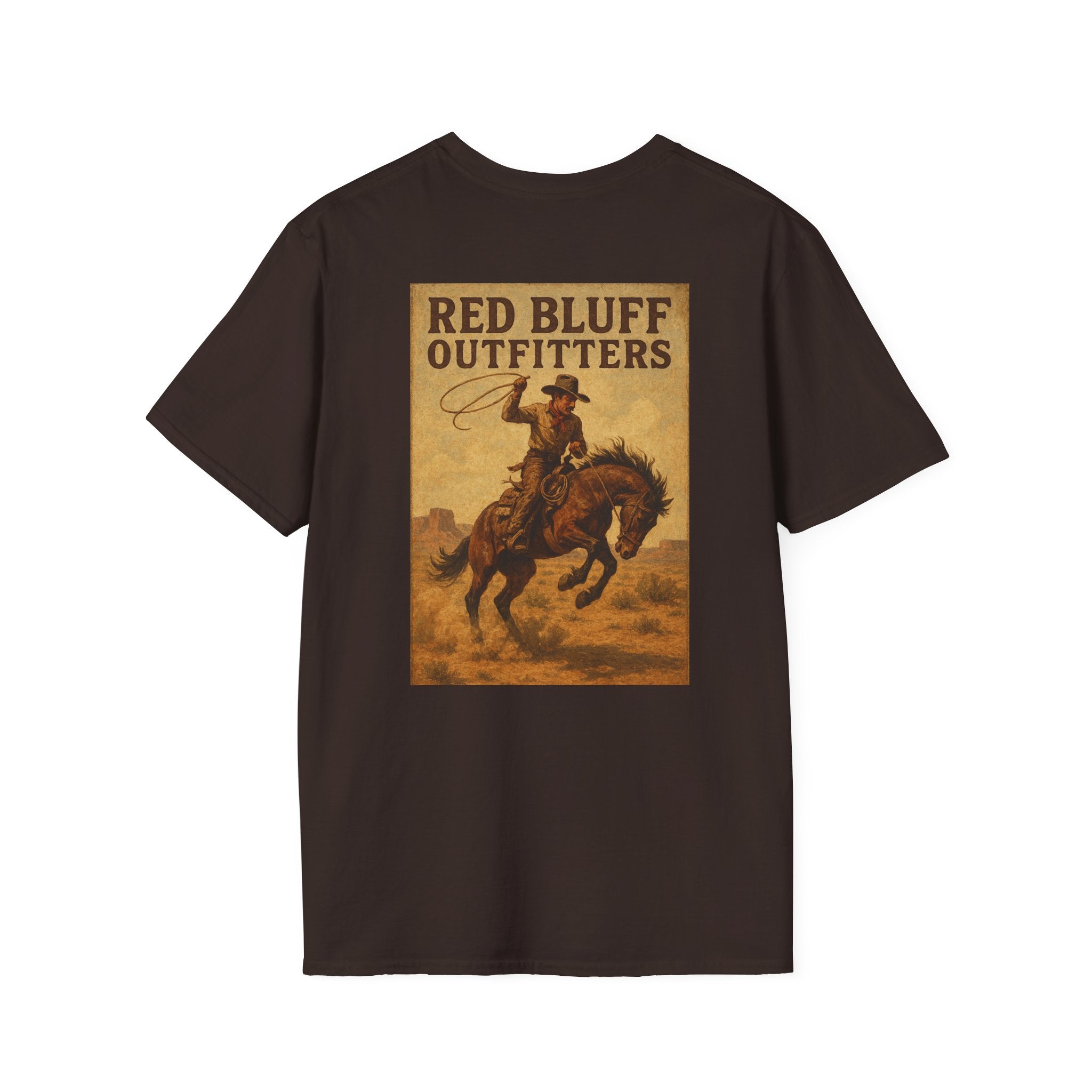 Red Bluff Outfitters T-Shirt — Vintage Outdoor Logo Tee