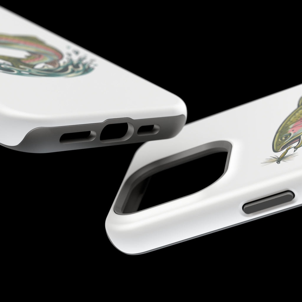 Fishing Rainbow Trout Phone Case – Magnetic Impact-Resistant Cover
