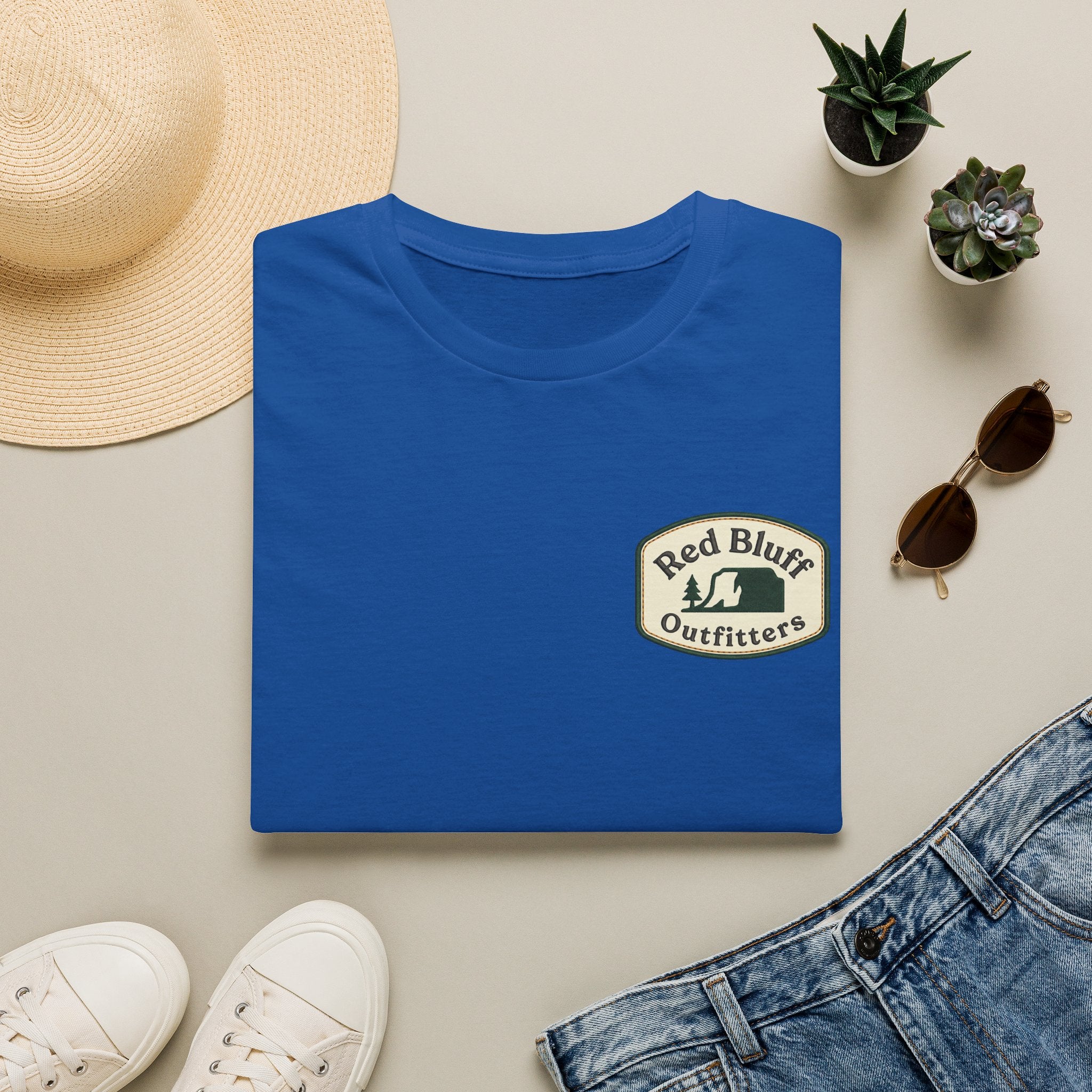 Red Bluff Outfitters T-Shirt — Vintage Outdoor Logo Tee