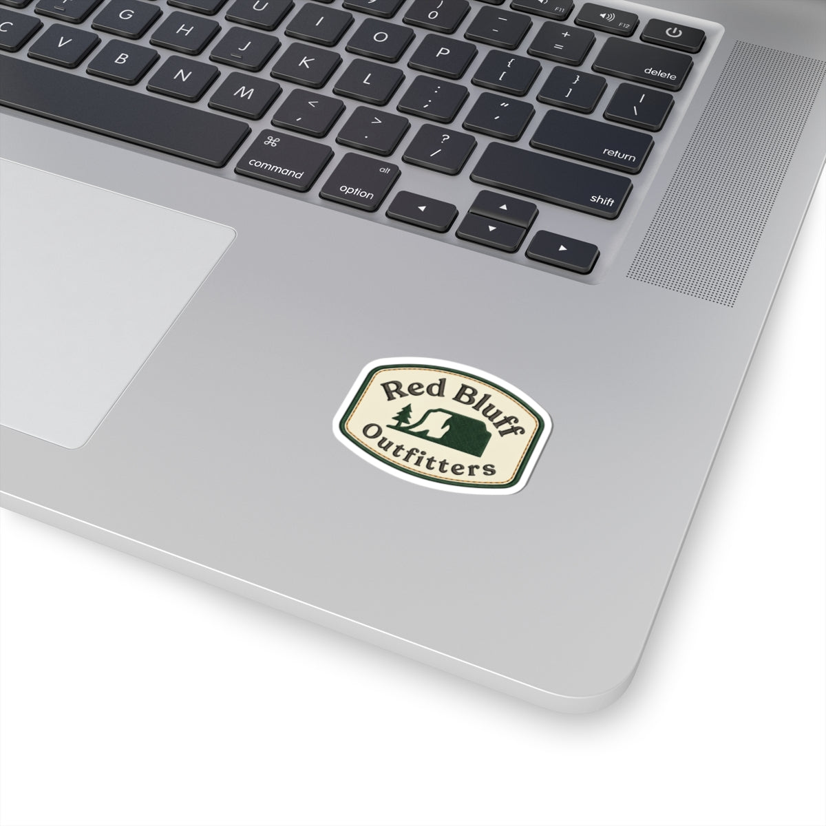 Red Bluff Outfitters Sticker — Retro Outdoor Decal