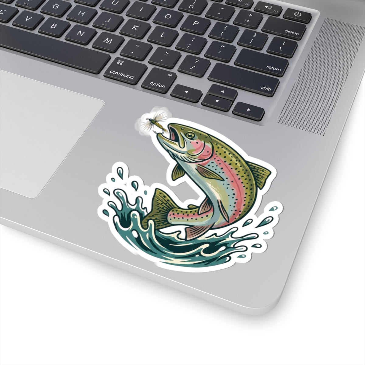 Rainbow Trout Fishing Sticker