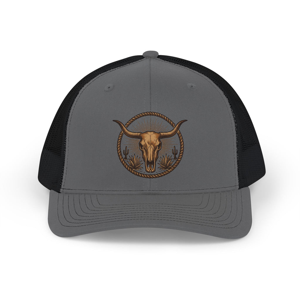 Longhorn Snapback Trucker Cap