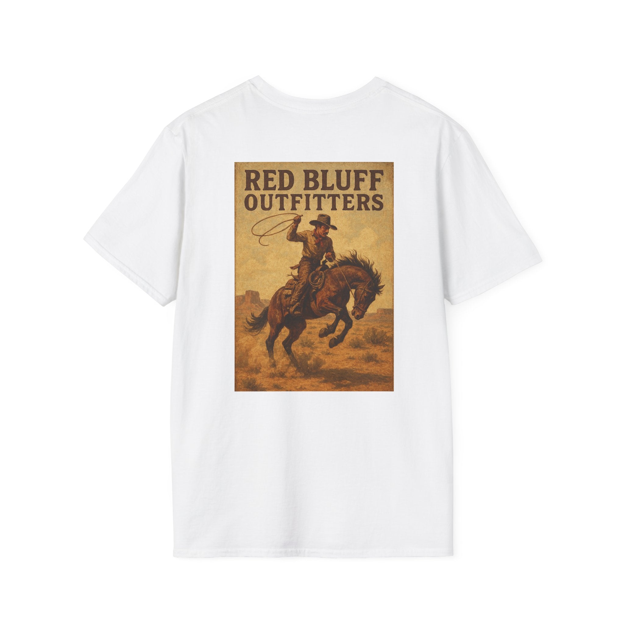 Red Bluff Outfitters T-Shirt — Vintage Outdoor Logo Tee