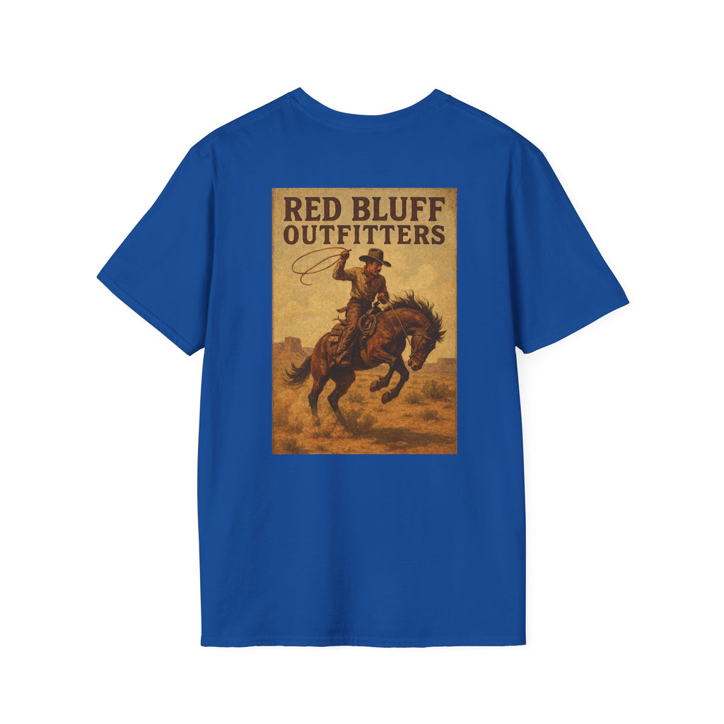 Red Bluff Outfitters T-Shirt — Vintage Outdoor Logo Tee