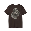 Lab Holding Wood Duck Tee