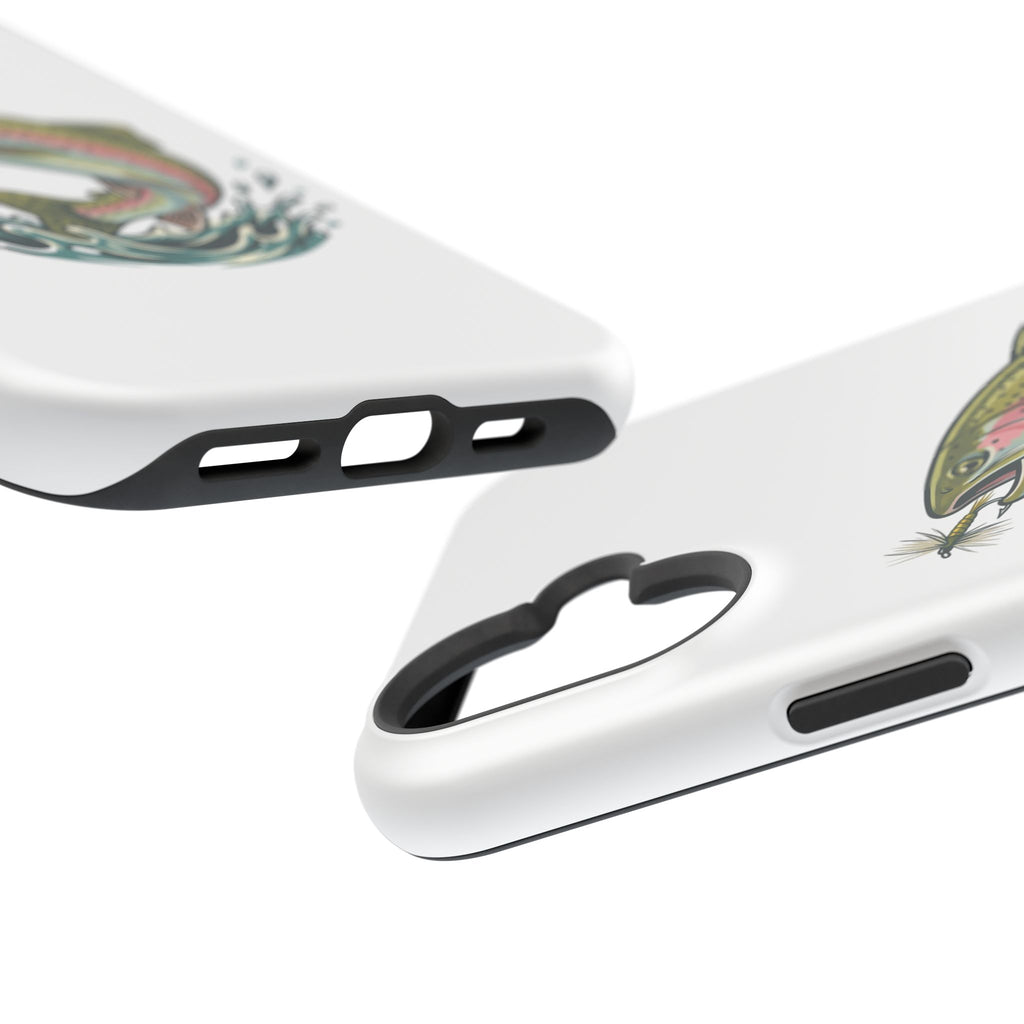 Fishing Rainbow Trout Phone Case – Magnetic Impact-Resistant Cover