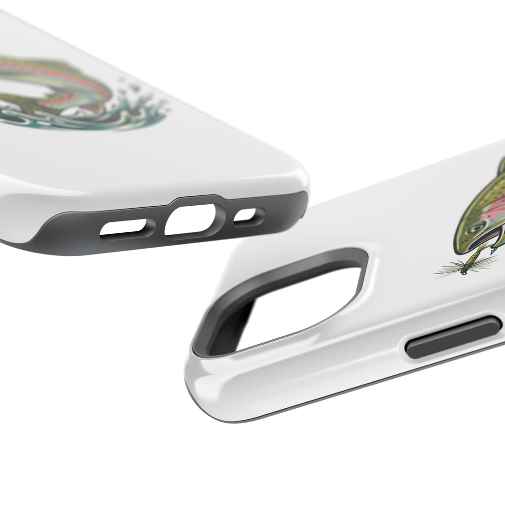 Fishing Rainbow Trout Phone Case – Magnetic Impact-Resistant Cover