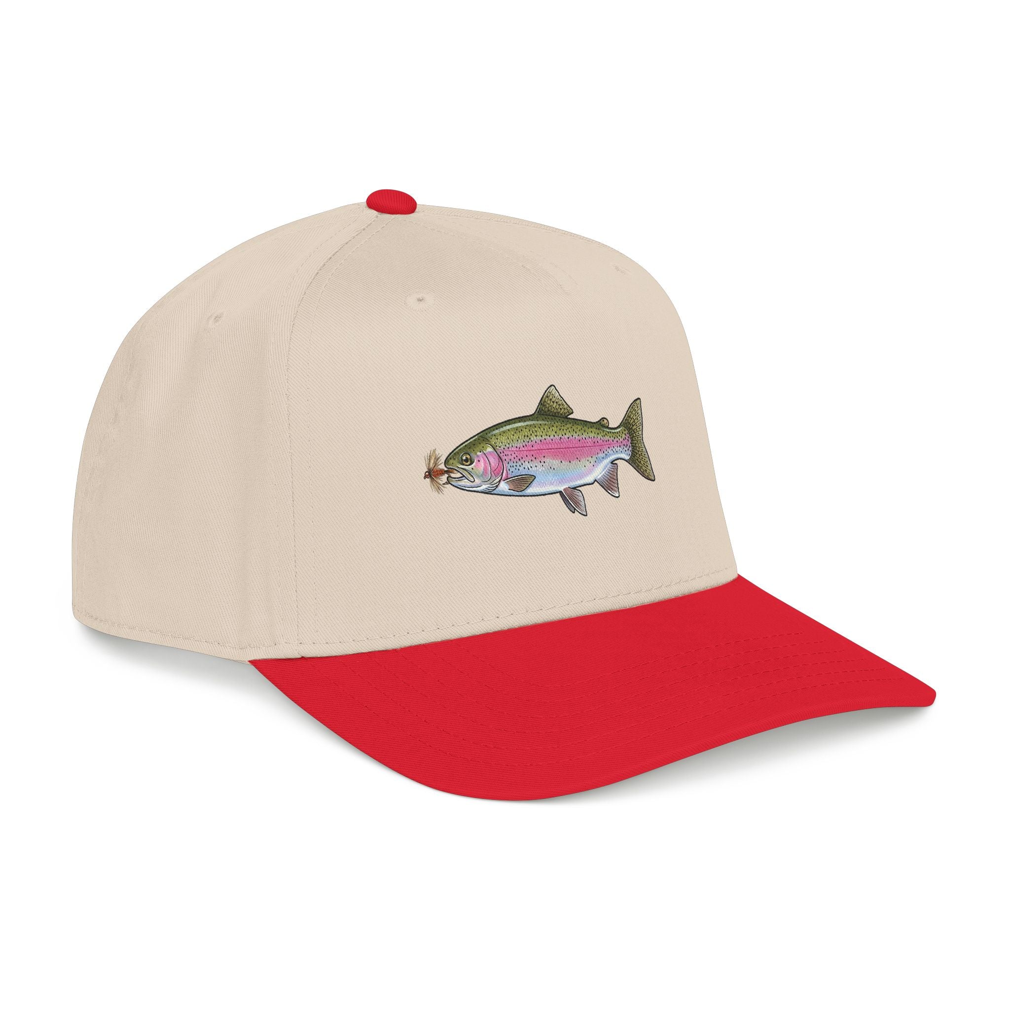 Rainbow Trout Baseball Cap — Fishing Hat for Anglers