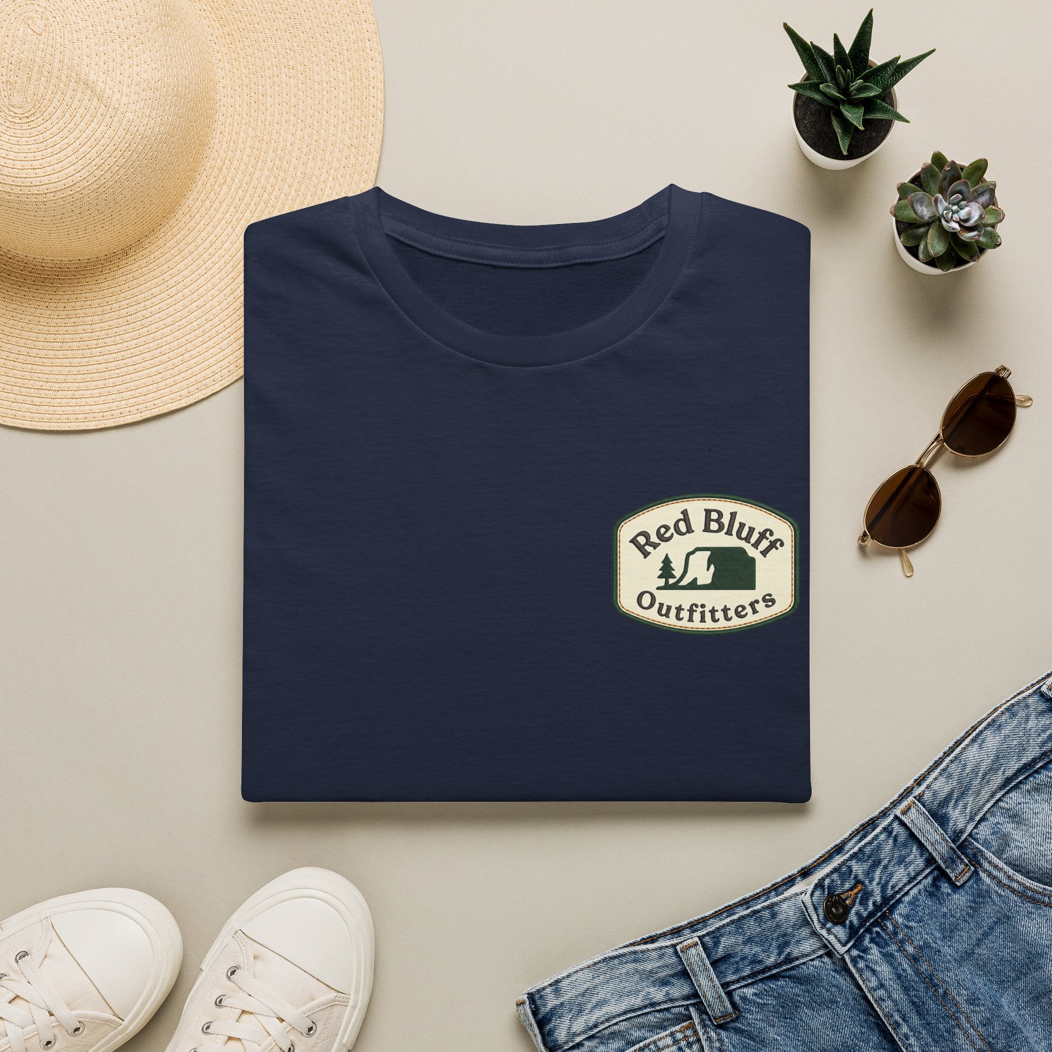Red Bluff Outfitters T-Shirt — Vintage Outdoor Logo Tee