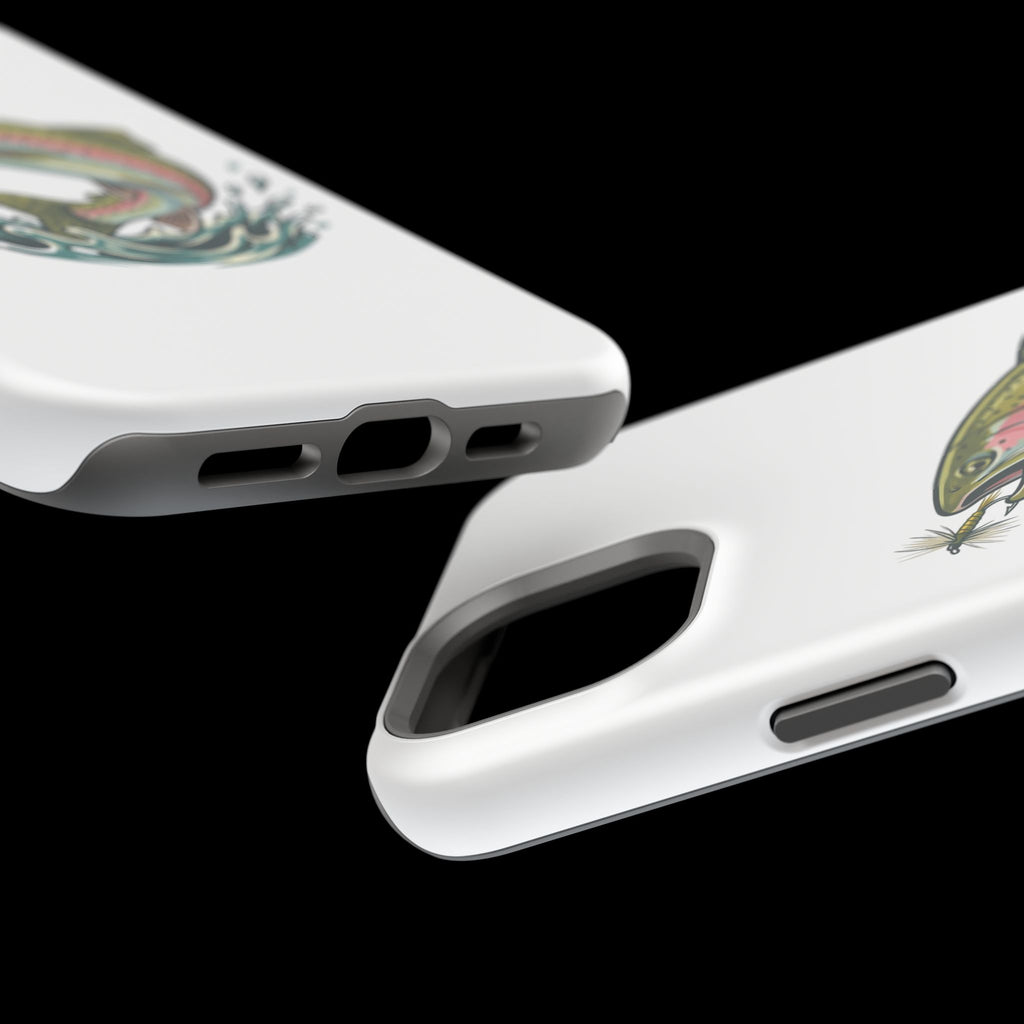 Fishing Rainbow Trout Phone Case – Magnetic Impact-Resistant Cover