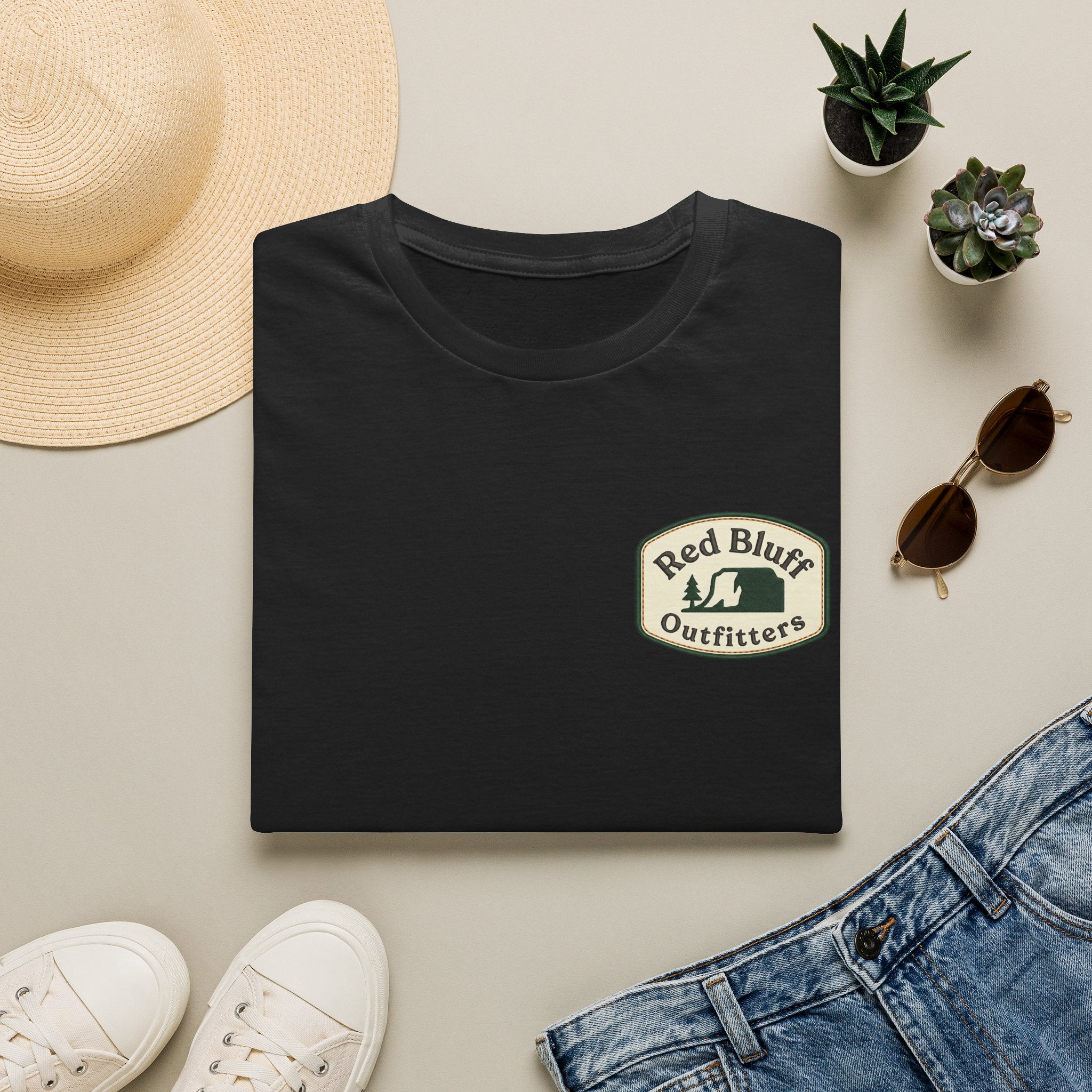 Red Bluff Outfitters T-Shirt — Vintage Outdoor Logo Tee