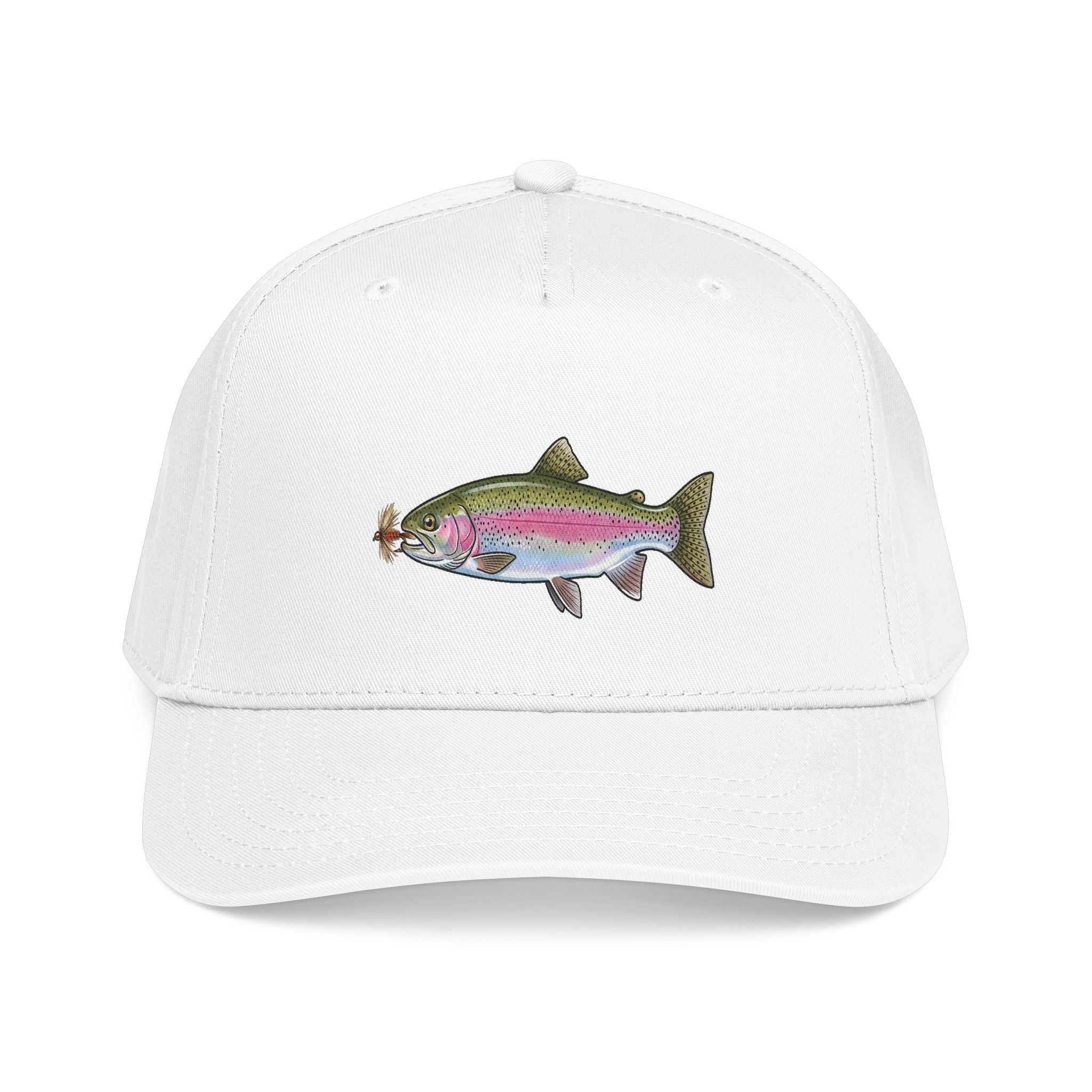 Rainbow Trout Baseball Cap — Fishing Hat for Anglers