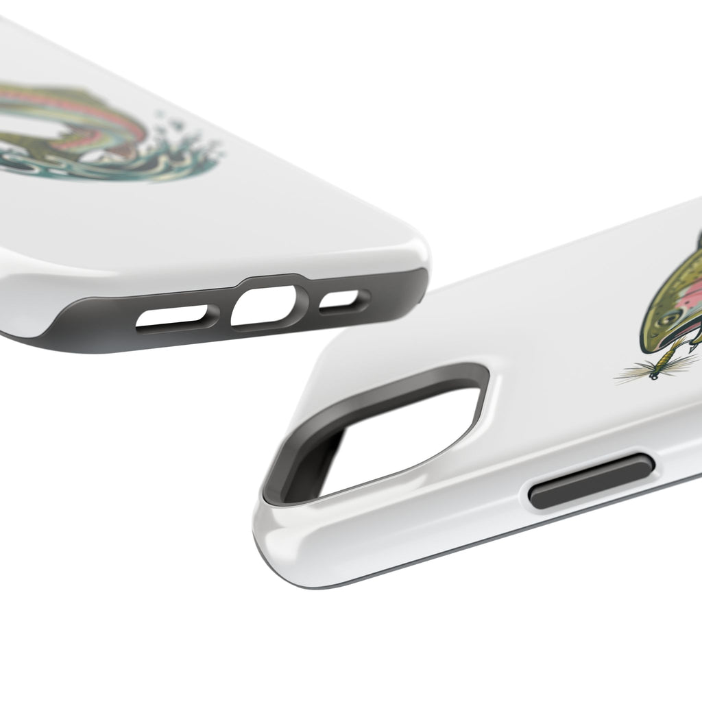 Fishing Rainbow Trout Phone Case – Magnetic Impact-Resistant Cover