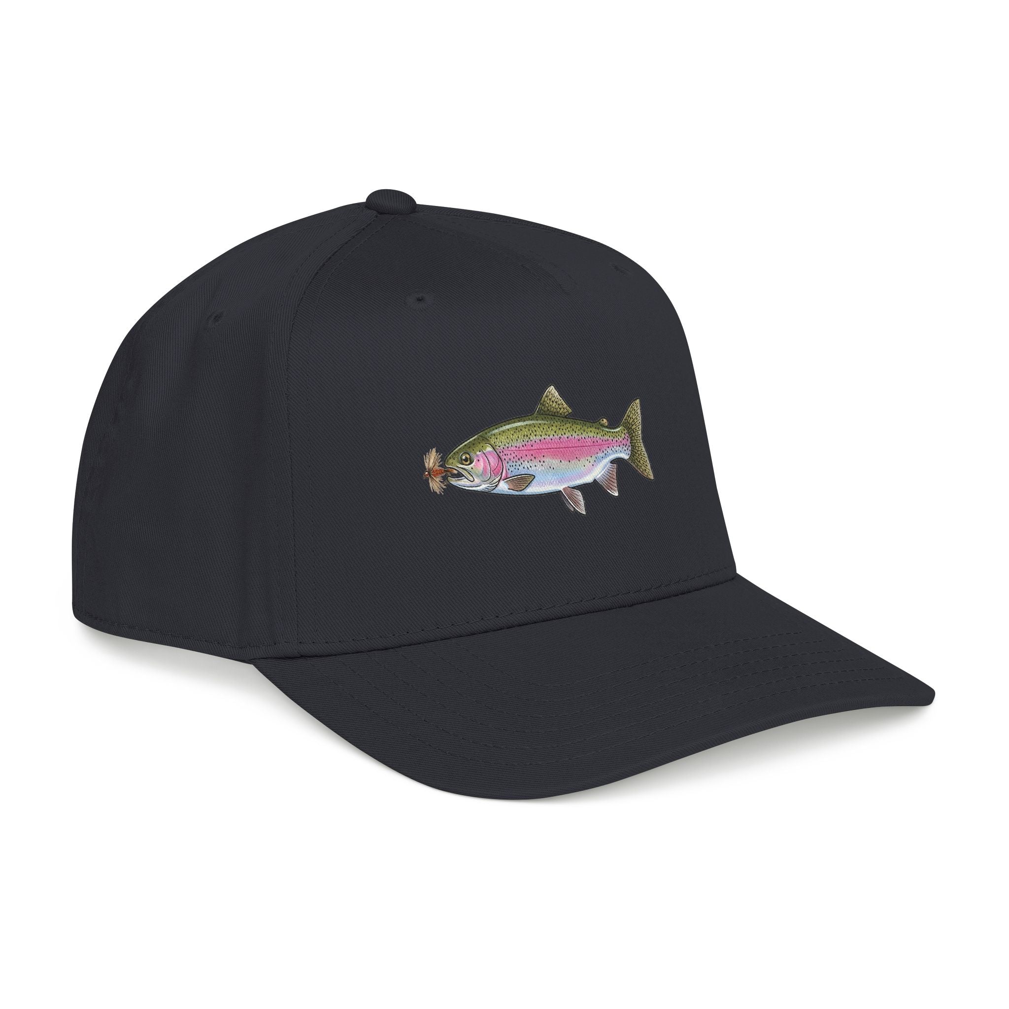 Rainbow Trout Baseball Cap — Fishing Hat for Anglers