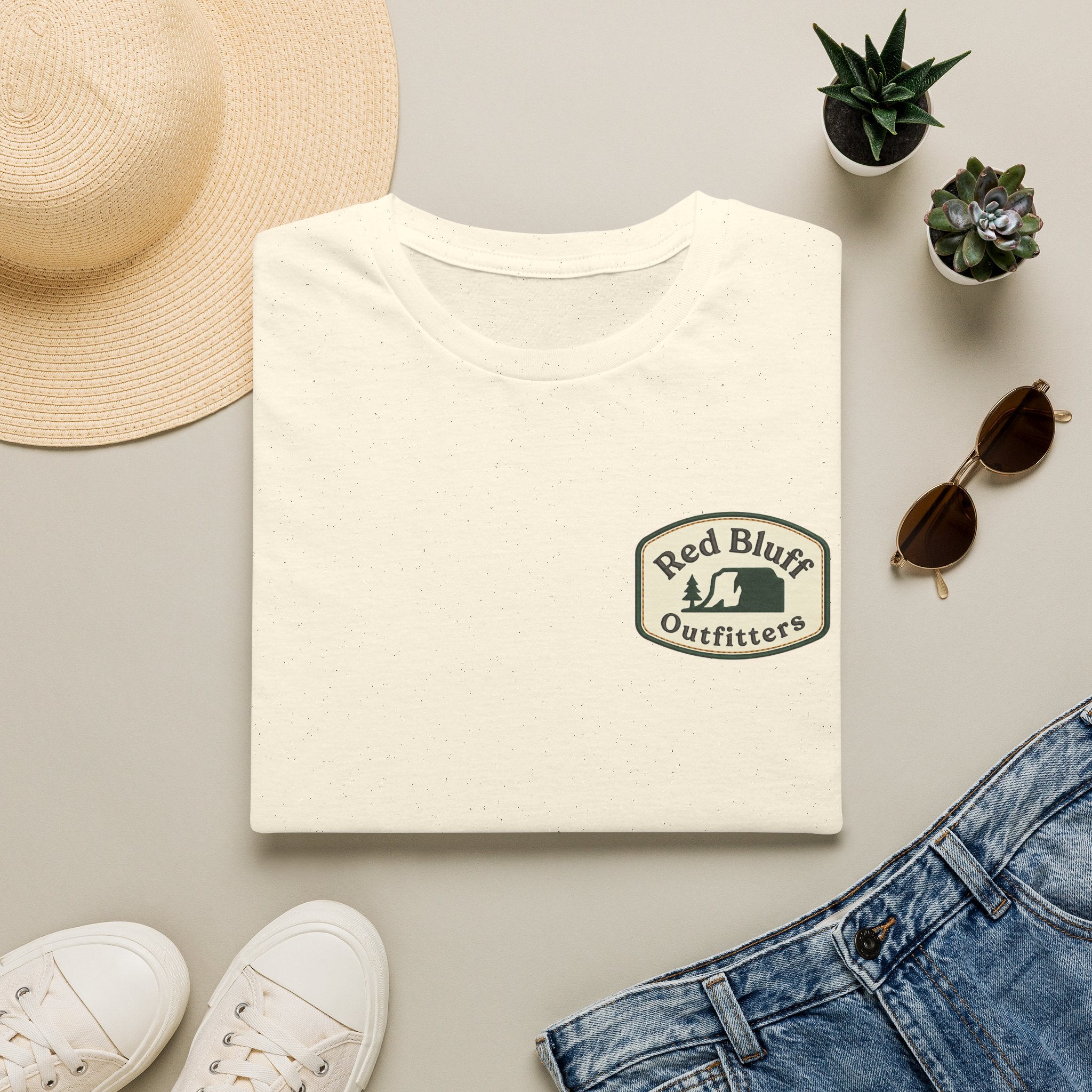 Red Bluff Outfitters T-Shirt — Vintage Outdoor Logo Tee