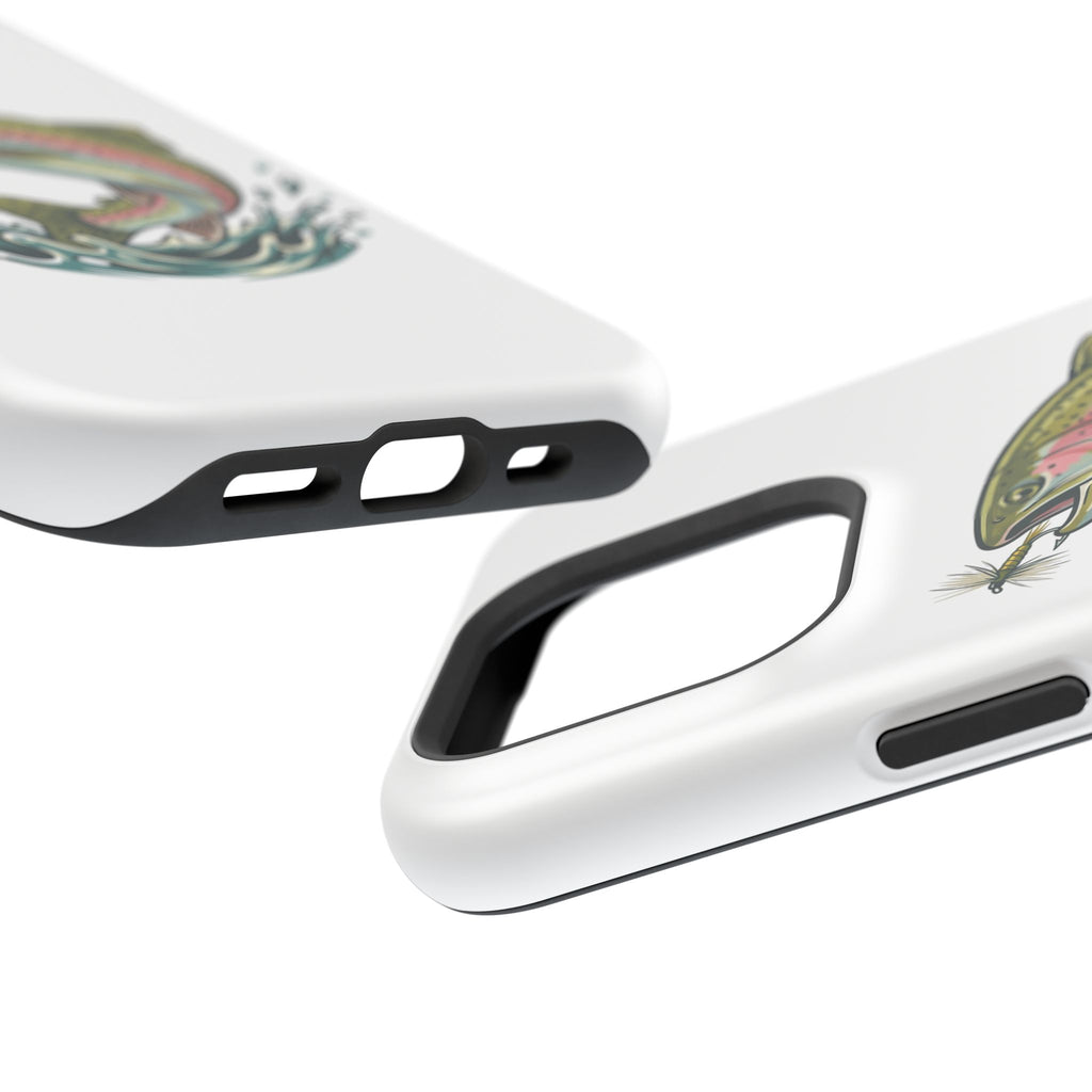 Fishing Rainbow Trout Phone Case – Magnetic Impact-Resistant Cover
