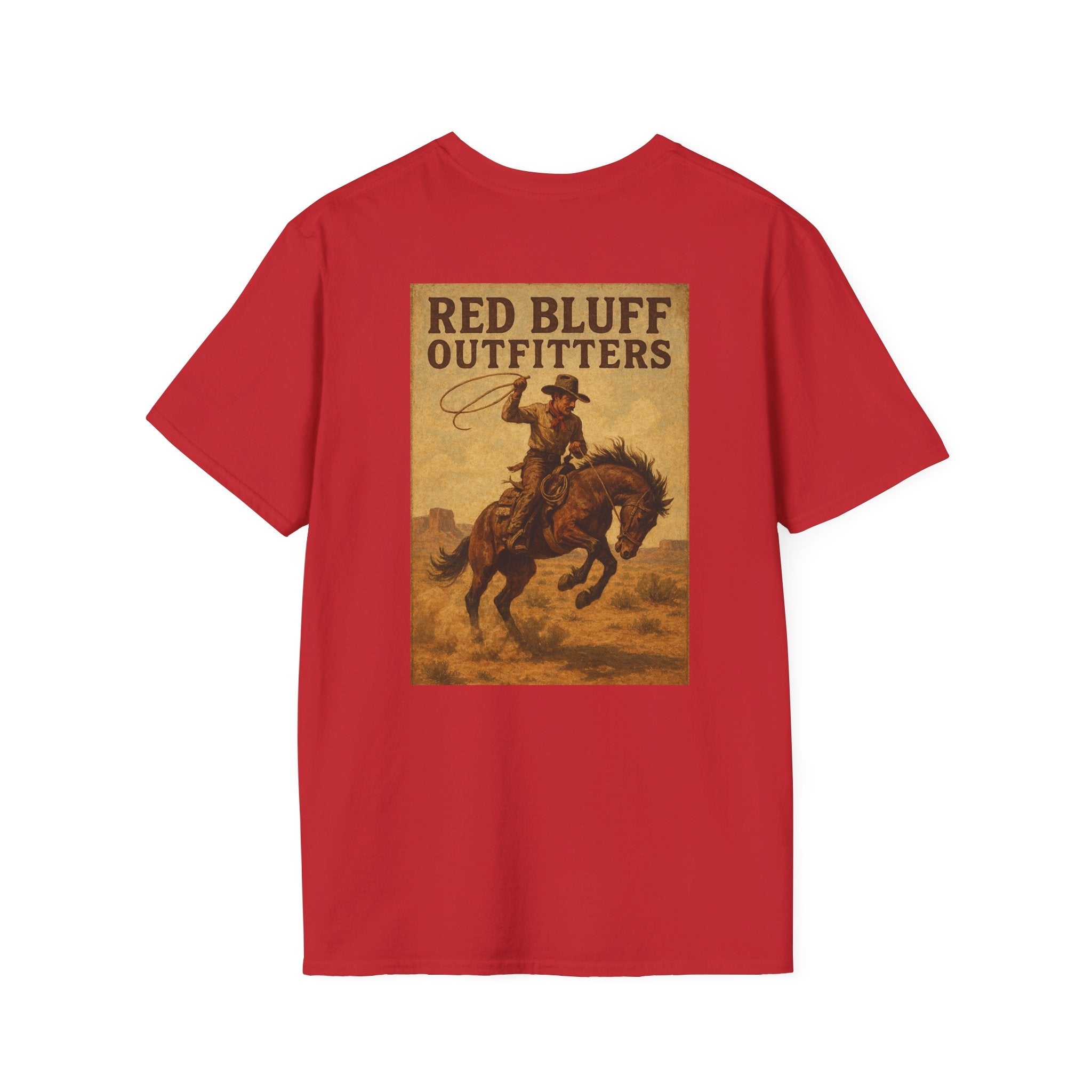 Red Bluff Outfitters T-Shirt — Vintage Outdoor Logo Tee