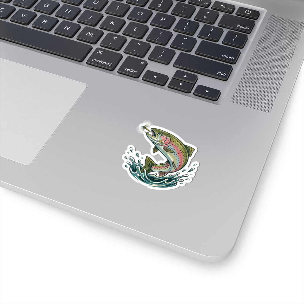 Rainbow Trout Fishing Sticker