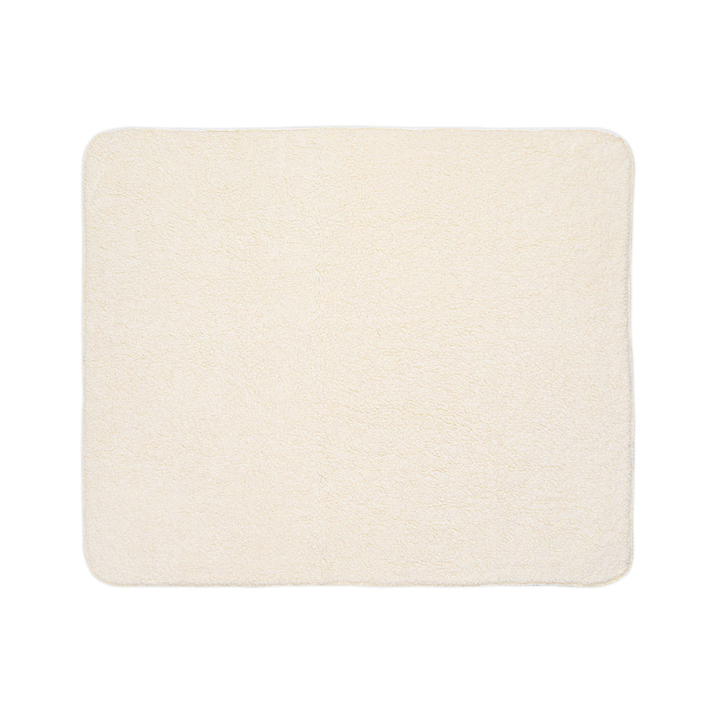 Red Bluff Outfitters Sherpa Blanket — Cozy Fleece Throw with Logo