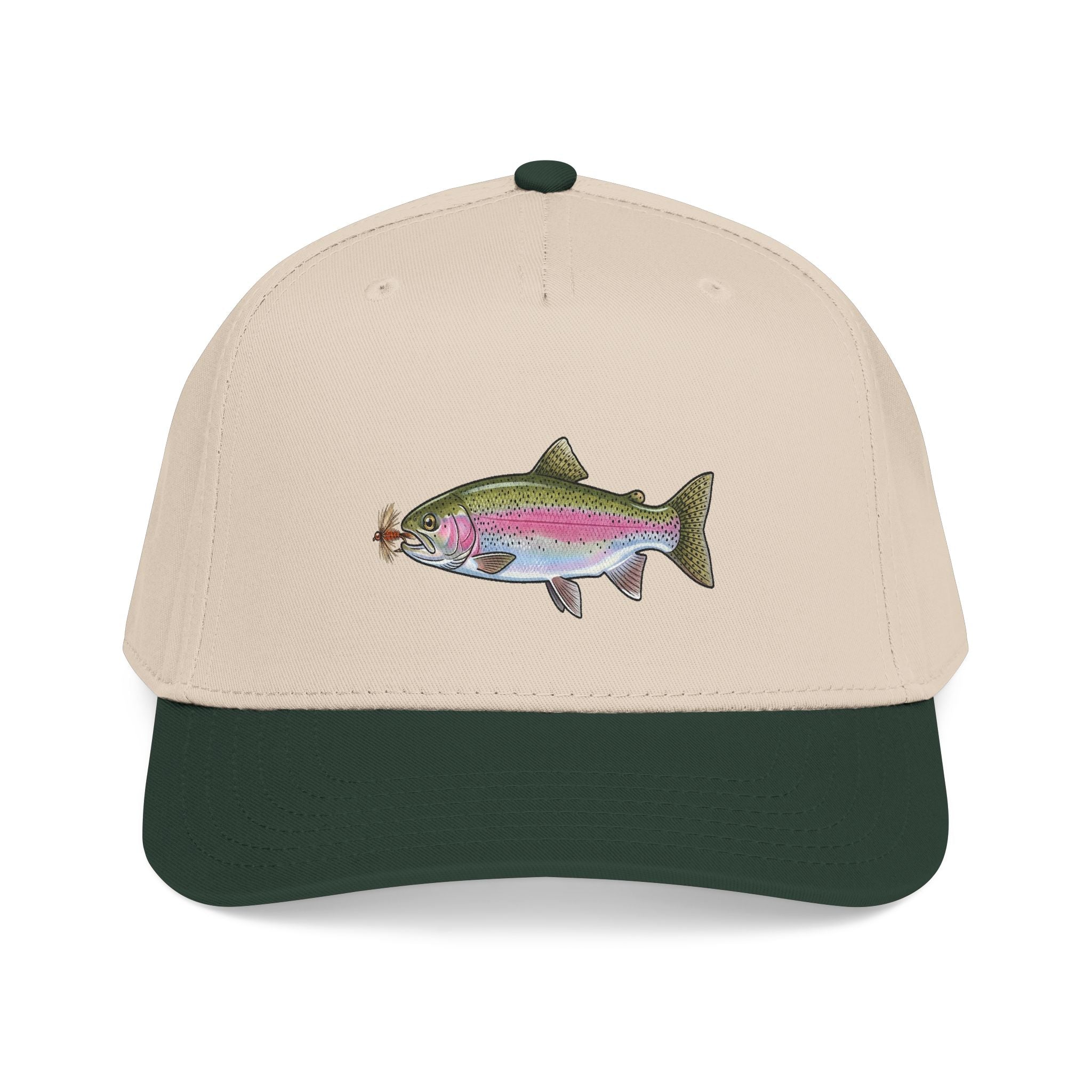 Rainbow Trout Baseball Cap — Fishing Hat for Anglers