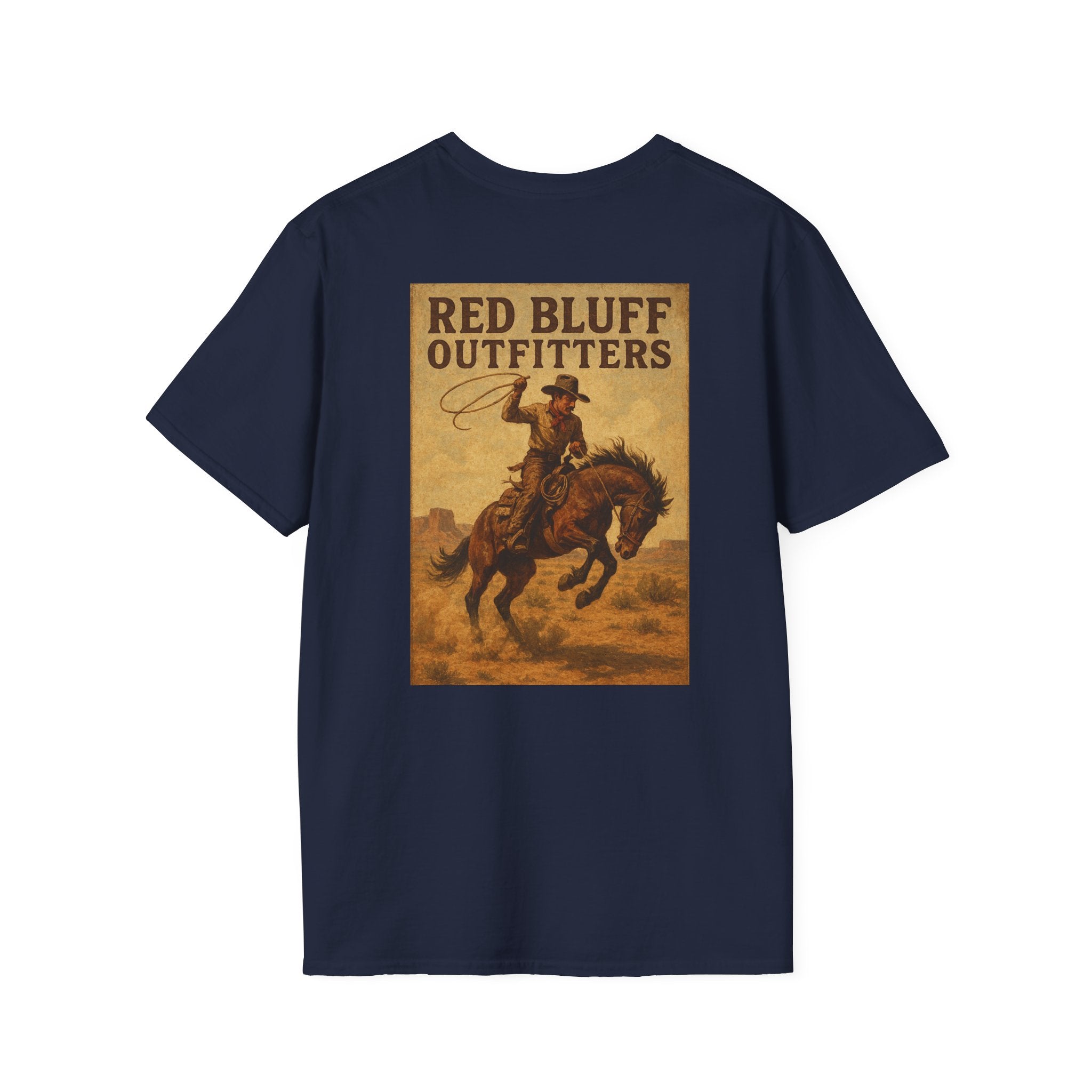 Red Bluff Outfitters T-Shirt — Vintage Outdoor Logo Tee