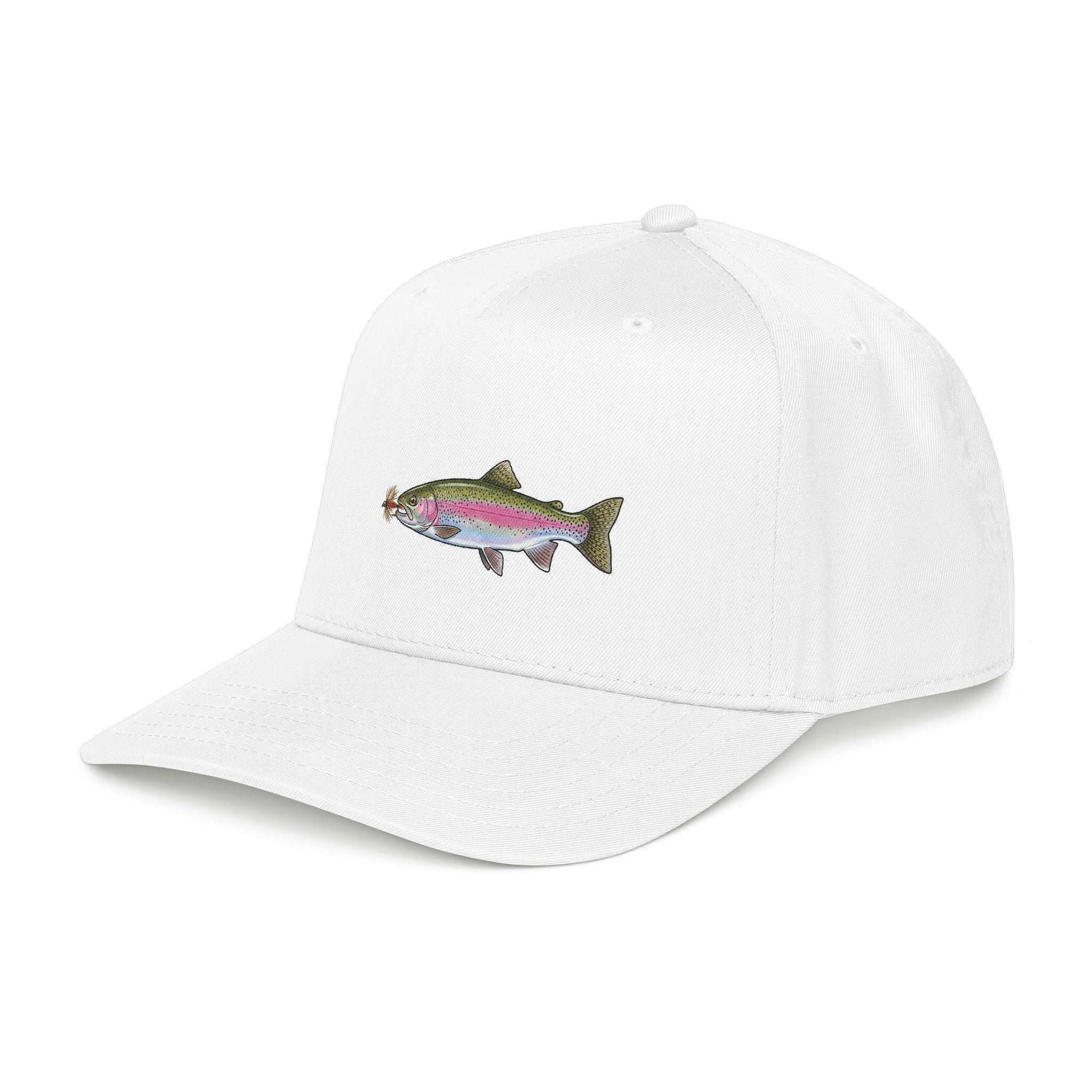 Rainbow Trout Baseball Cap — Fishing Hat for Anglers