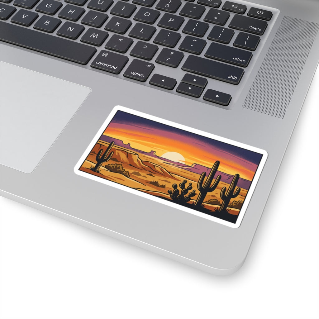 Desert Scene Sticker