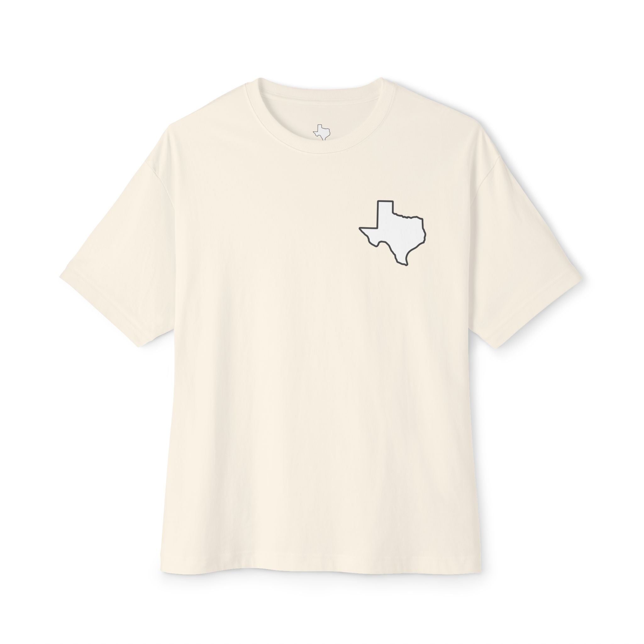 Longhorn Skull Texas Tee — Western Cowboy Oversized Boxy Shirt