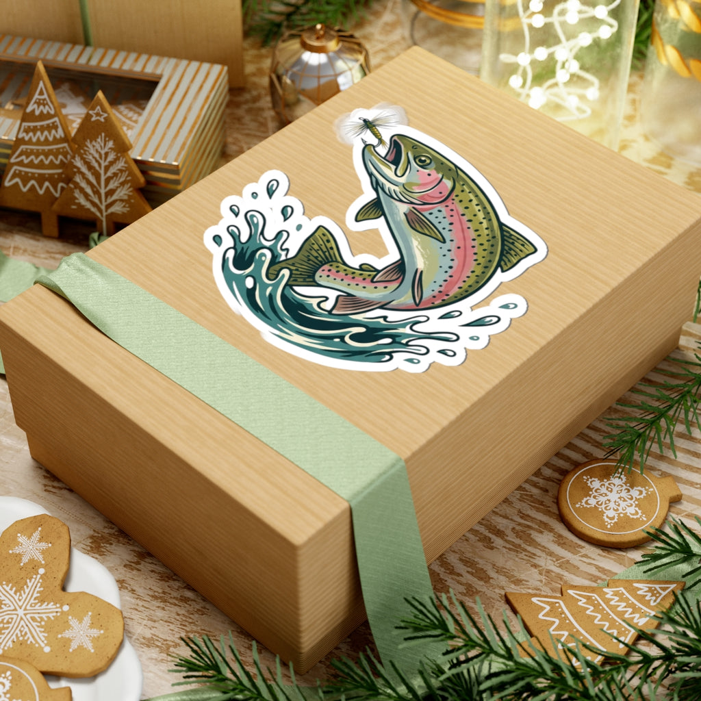 Rainbow Trout Fishing Sticker