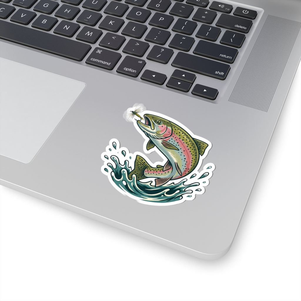 Rainbow Trout Fishing Sticker