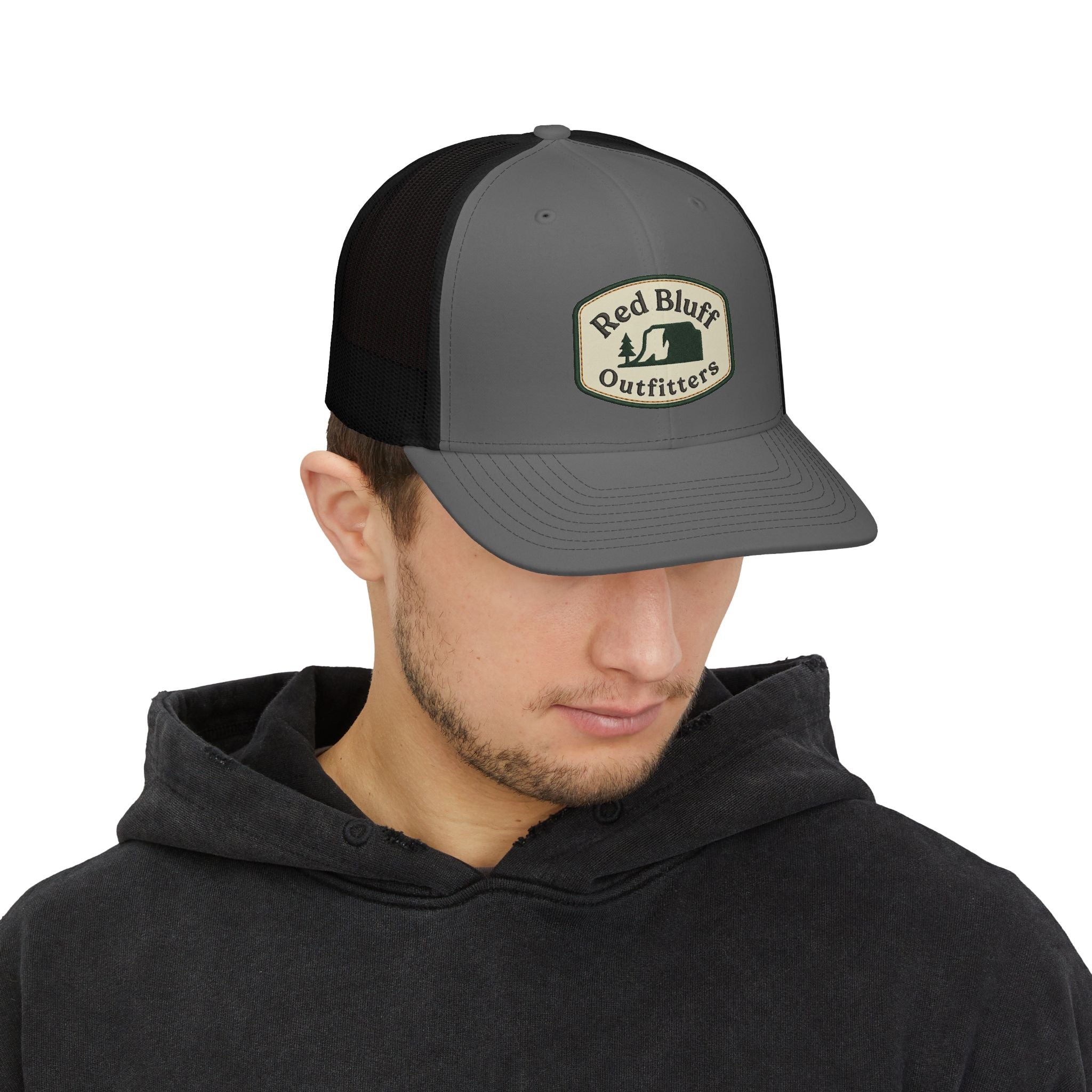 Red Bluff Outfitters Patch Snapback Trucker Cap