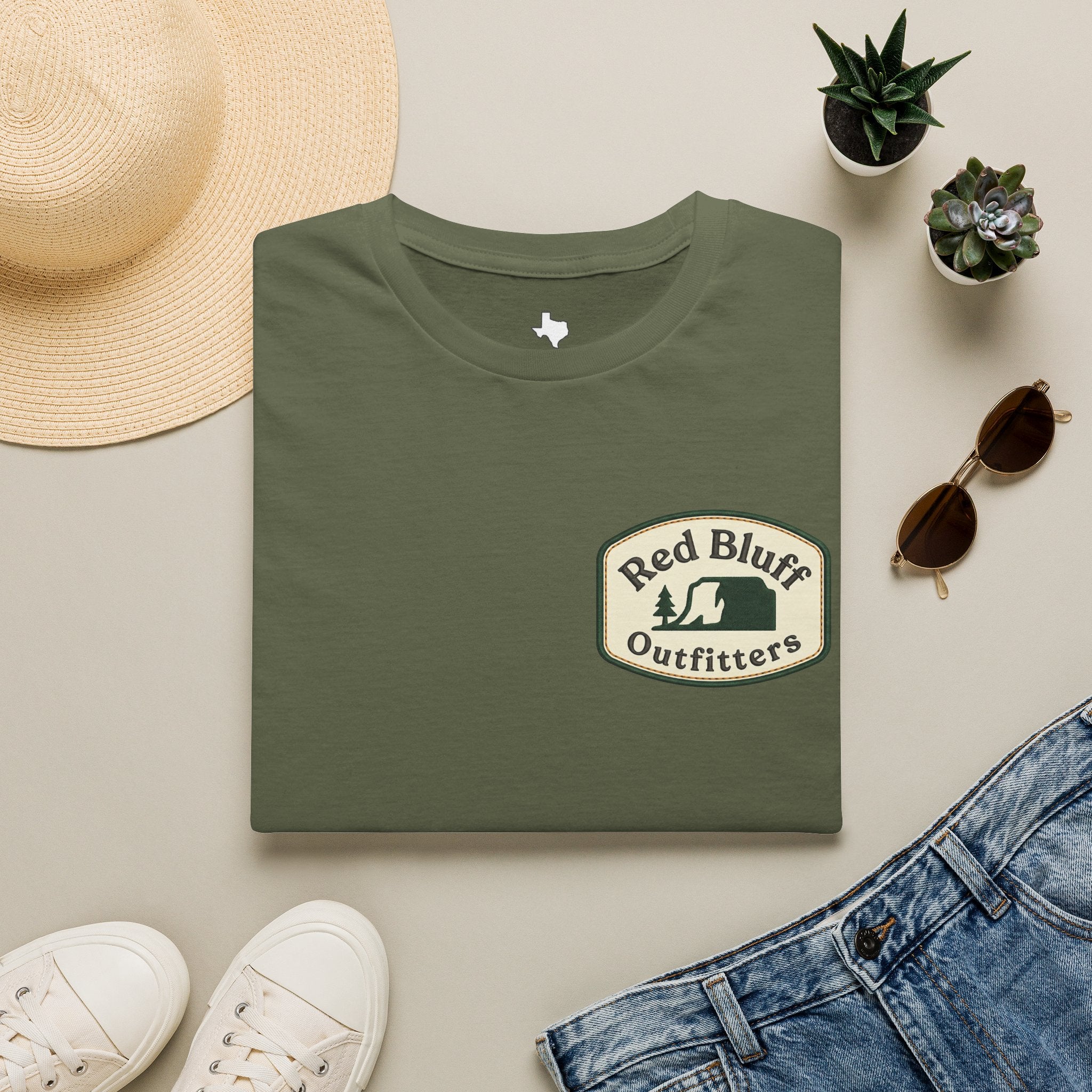 Cotton Stripper T-Shirt — Cotton Field Farm Tee