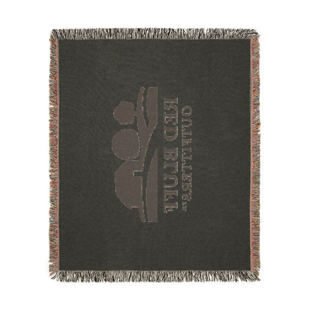 Woven Blanket — Red Bluff Outfitters Farm Logo Throw