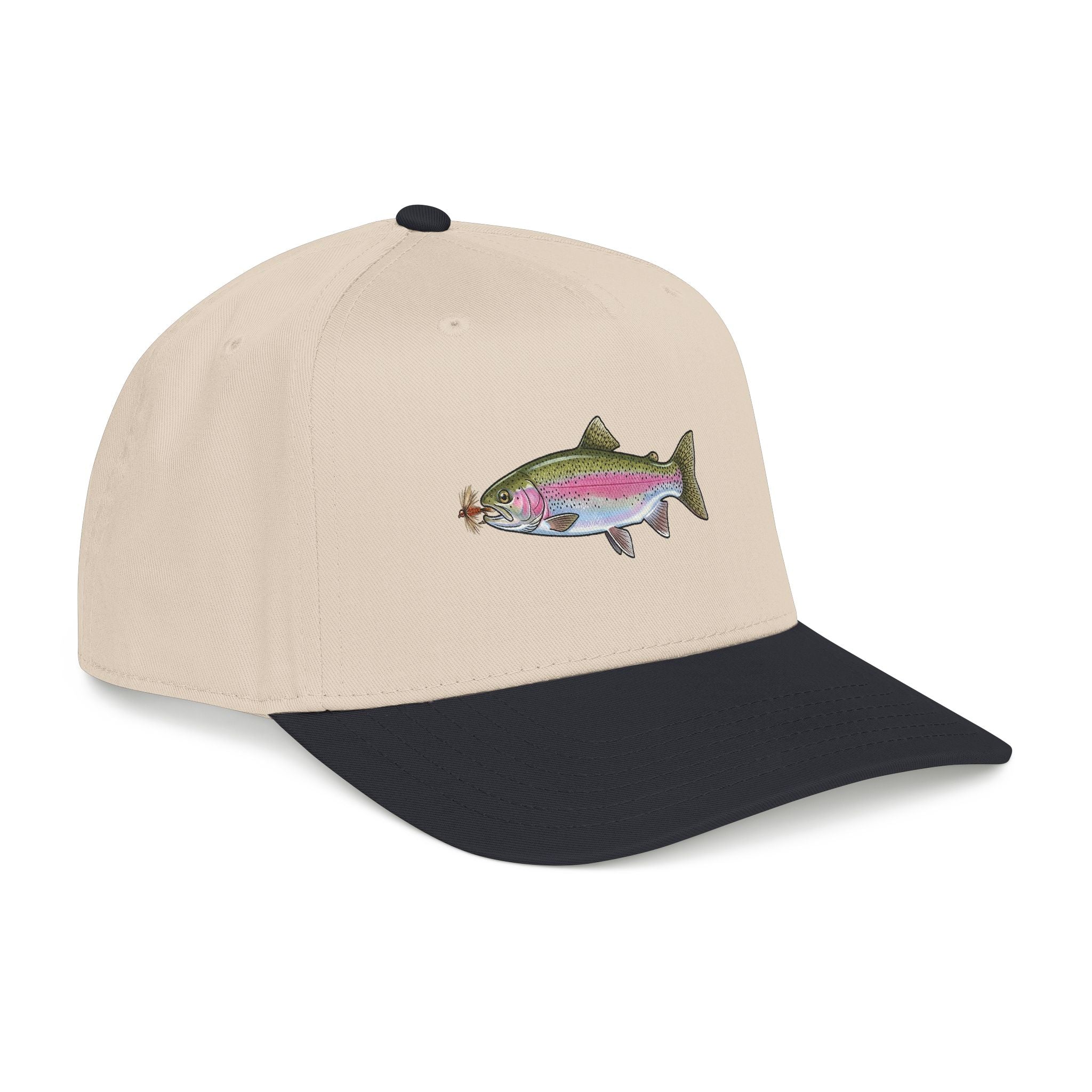 Rainbow Trout Baseball Cap — Fishing Hat for Anglers