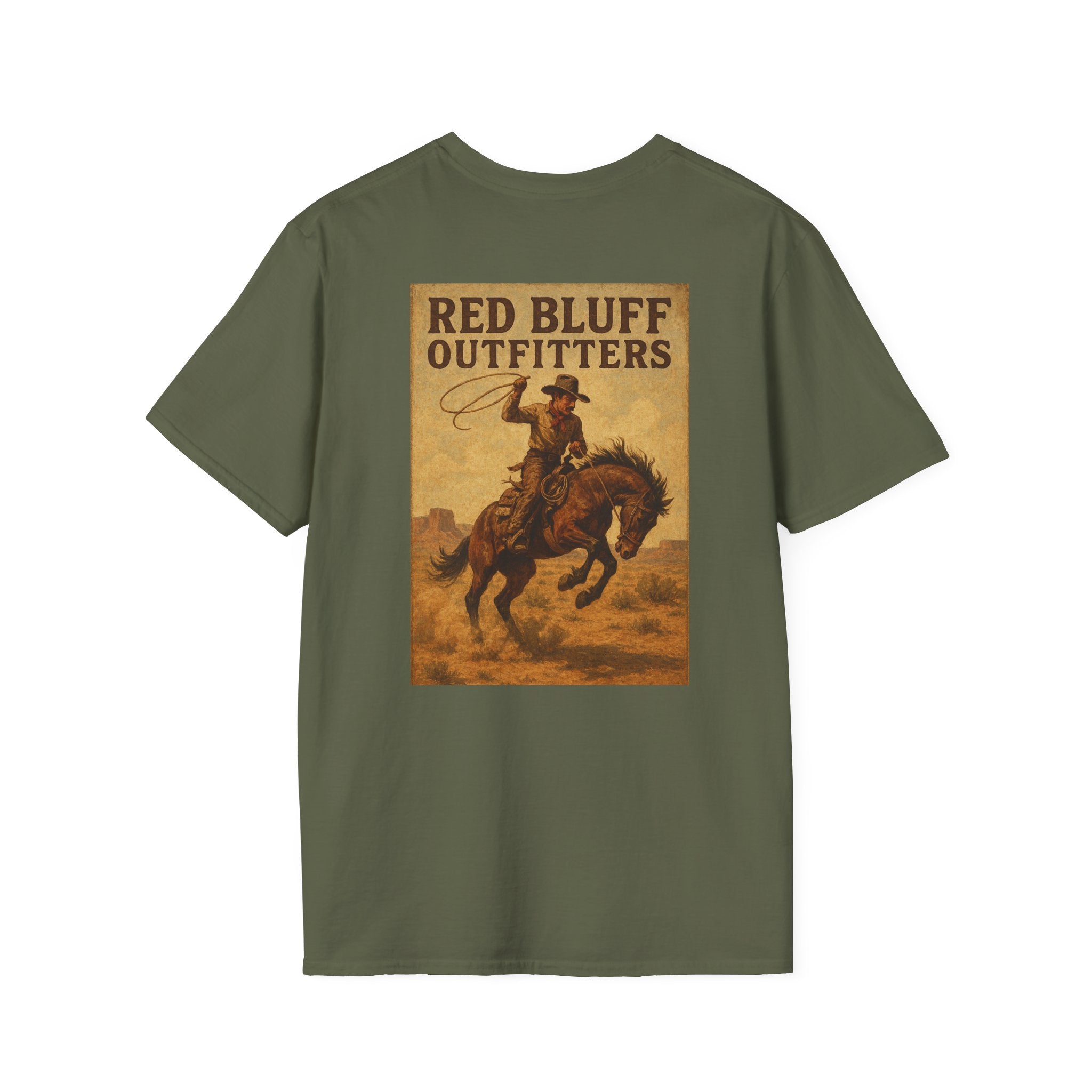 Red Bluff Outfitters T-Shirt — Vintage Outdoor Logo Tee