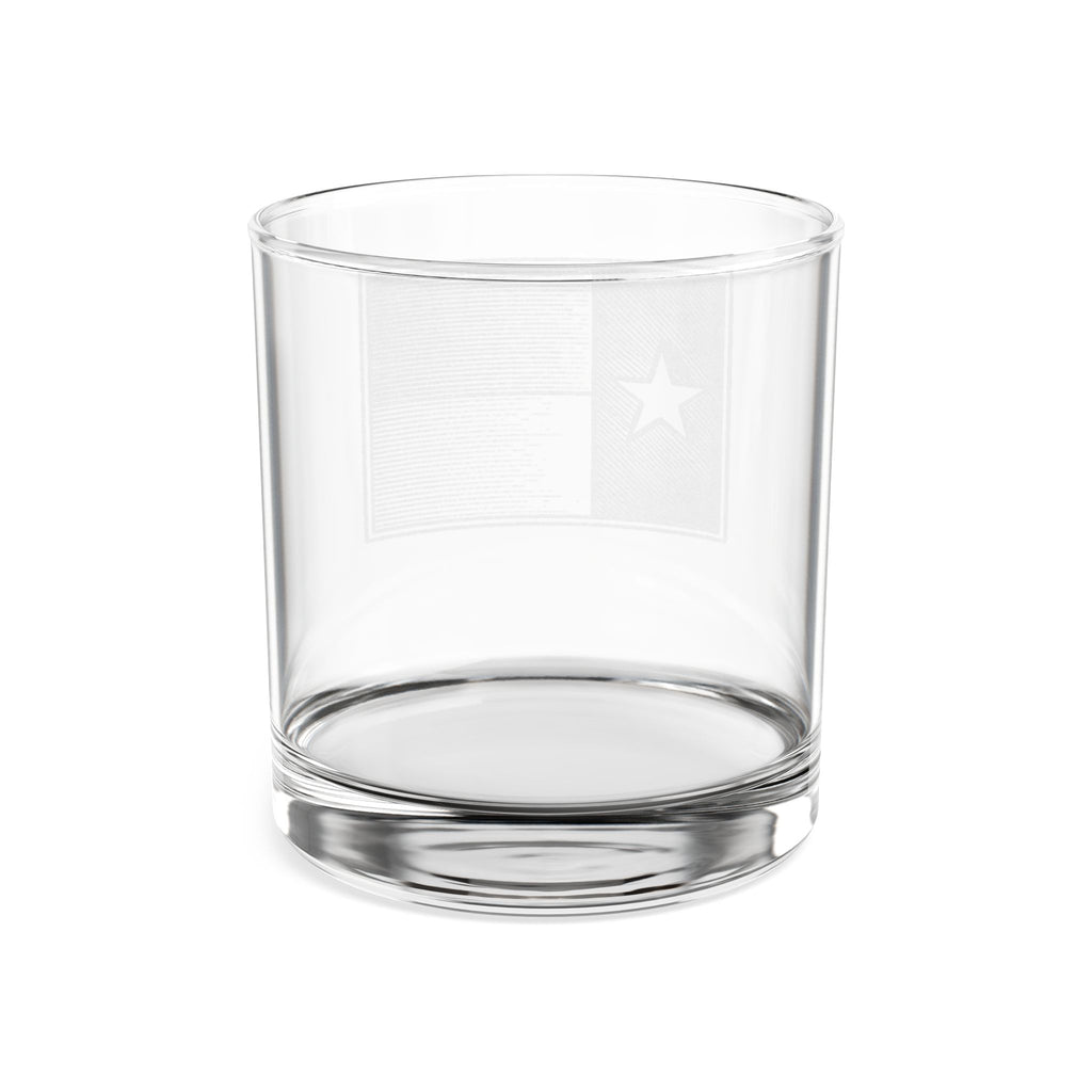 Texas Flag Whiskey Glass — 10.5oz Rocks Glass