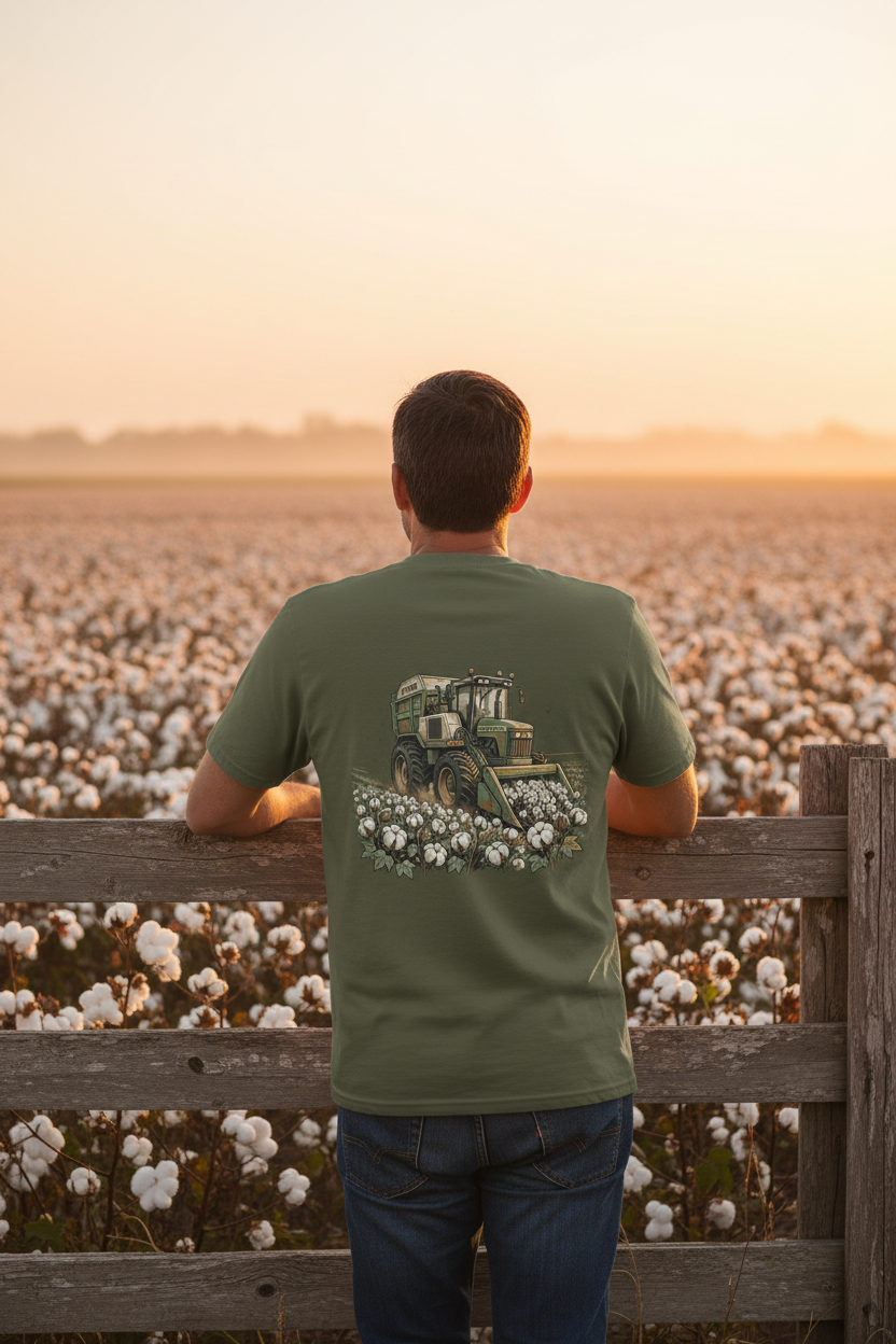 Cotton Stripper Tee - Back