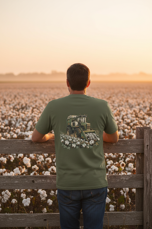 Cotton Stripper Tee - Back