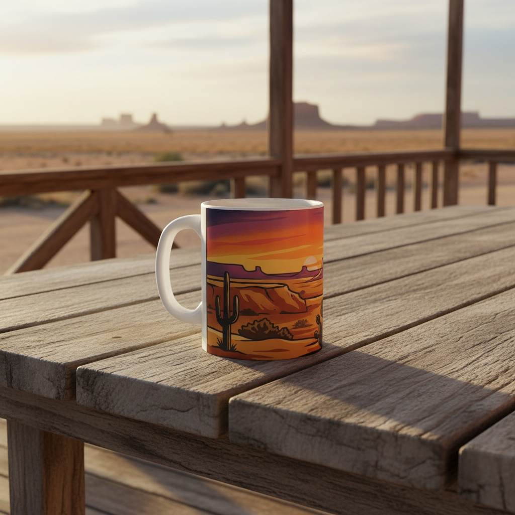 Desert Sunset Mug